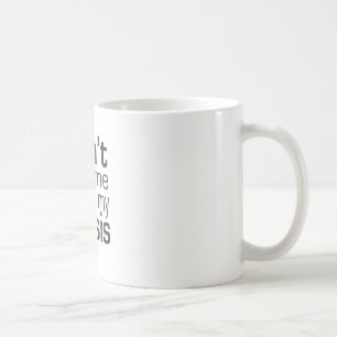 Fragen Sie mich nicht über meine These Tasse