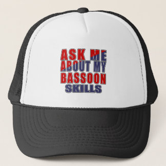 FRAGEN SIE MICH ÜBER BASSOON-TANZ TRUCKERKAPPE