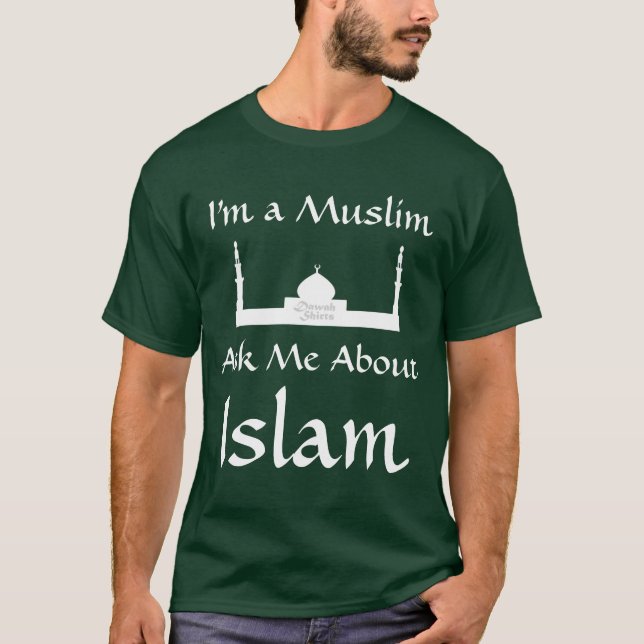 Fragen Sie mich über Islam 2,0 T-Shirt (Vorderseite)