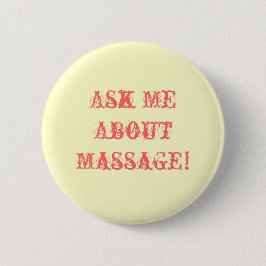 Fragen Sie mich über Massage! Button