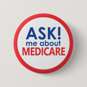 Fragen Sie mich über Medicare Button