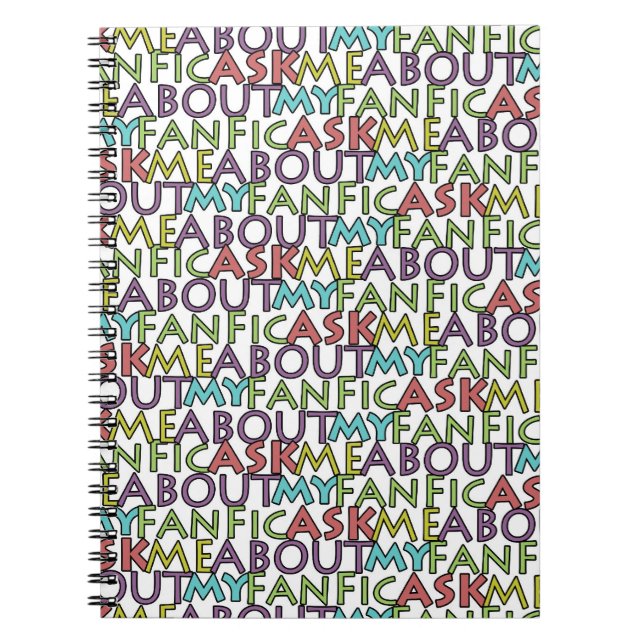 Fragen Sie mich über mein Fanfic Notizblock (Vorderseite)