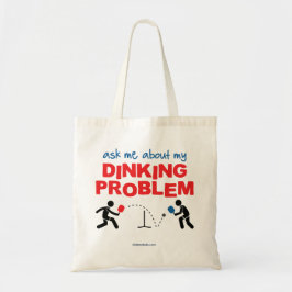 Fragen Sie mich über meine Dinking Problem Tragetasche