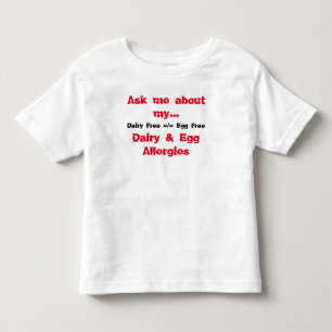 Fragen Sie mich über meine Molkerei-u. Kleinkind T-shirt