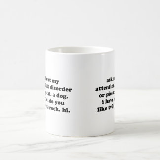 Fragen Sie mich über meine Tasse