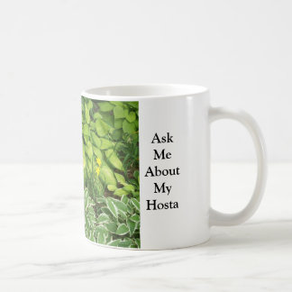 Fragen Sie mich über meinen Hosta Tasse