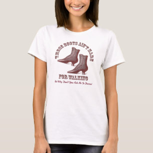 Fragen Sie mich zum Tanz - Ballsaal, Land-Western T-Shirt