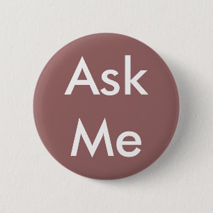 Fragen Sie mir Geschäft des Knopf-4, Hochzeit, Sch Button