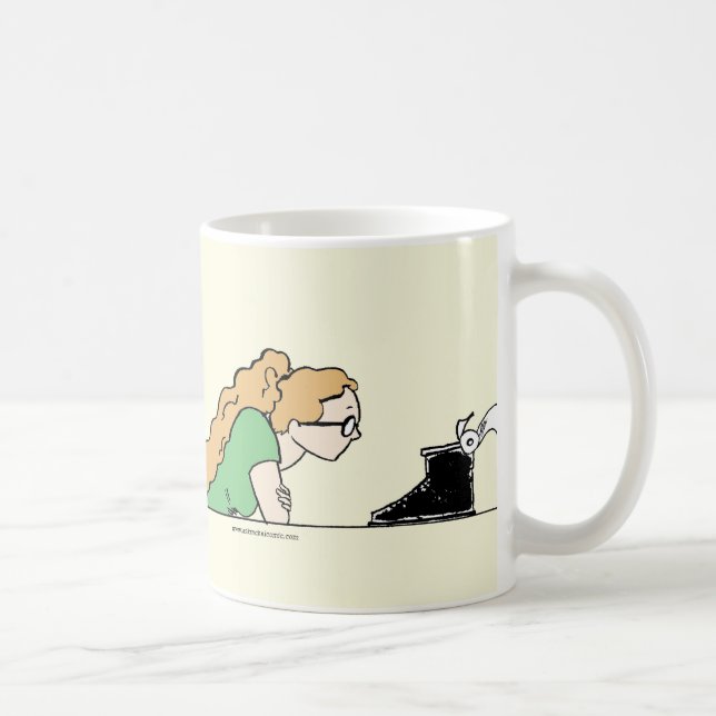 Fragen Sie Rachel-Tasse Kaffeetasse (Rechts)