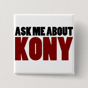 Fragen Sie über Frage Kony 2012 Endjosephs Kony Button