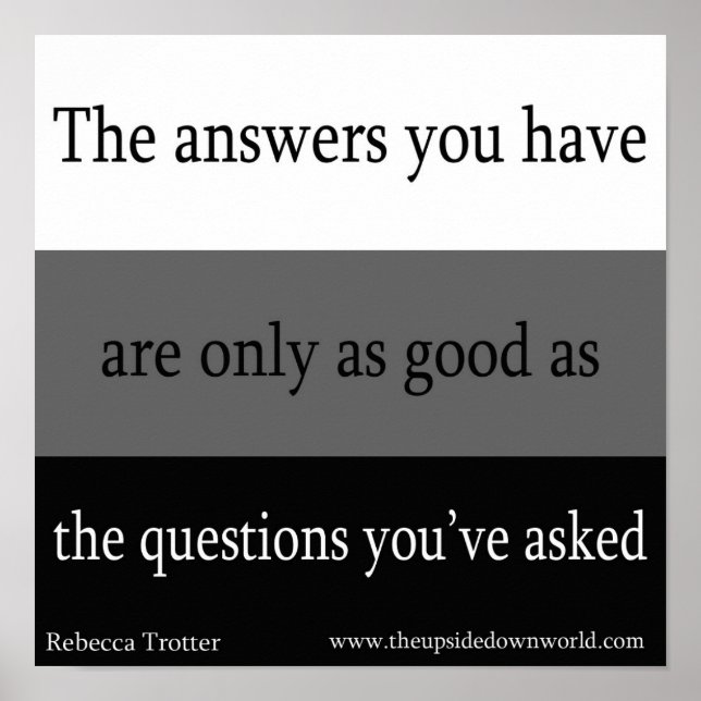 Fragen und Antworten Poster (Vorne)