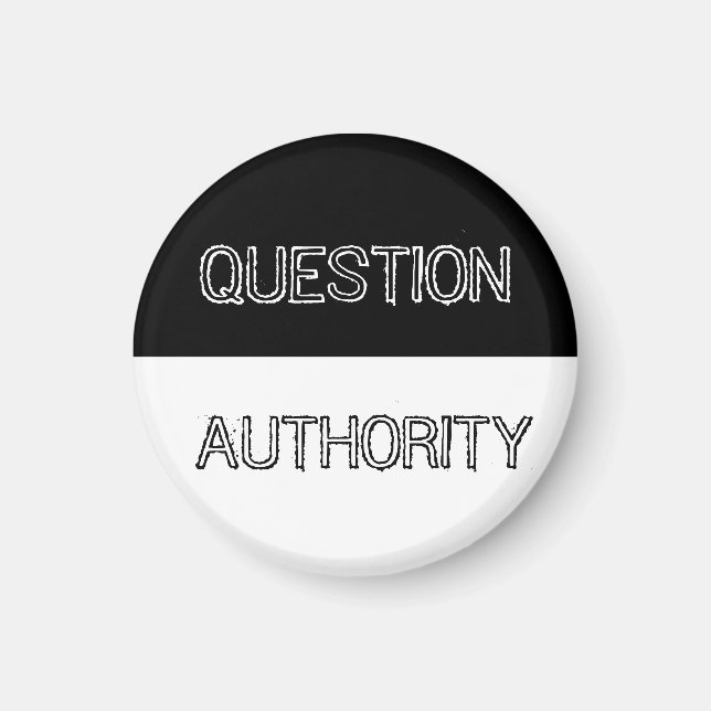 Fragenbehörde Magnet (Vorne)