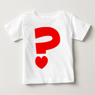 Fragezeichen Baby T-shirt