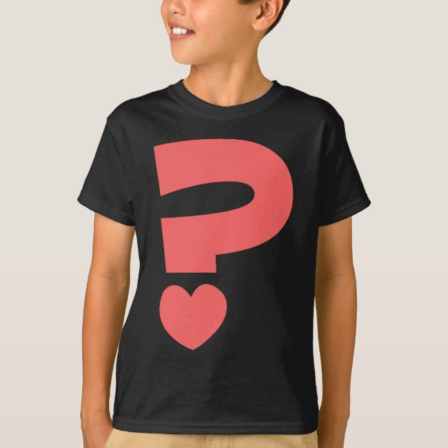 Fragezeichen T-Shirt (Vorderseite)