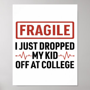Fragil, dass ich gerade mein Kind bei der Mama L d Poster