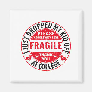 Fragil, dass ich gerade mein Kind in der Uni Paren Magnet