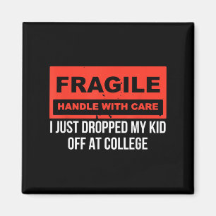 Fragil, dass ich gerade mein Kind in der Uni Paren Magnet