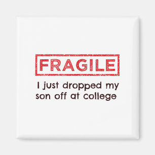 Fragil, dass ich gerade meinen Sohn bei Uni Paren Magnet