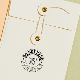 Fragil, nicht verhüten, Verpackung Gummistempel