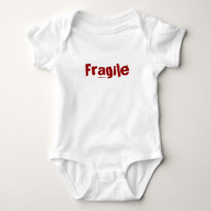 Fragile Bodysuit Baby Strampler
