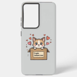 Fragile: Contains Love Samsung Galaxy Hülle