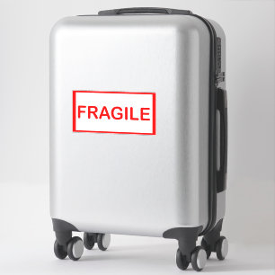 Fragile Handhabung mit Vorsicht Aufkleber