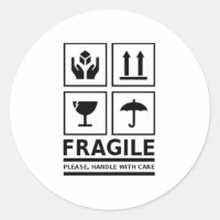 Fragile Handhabung