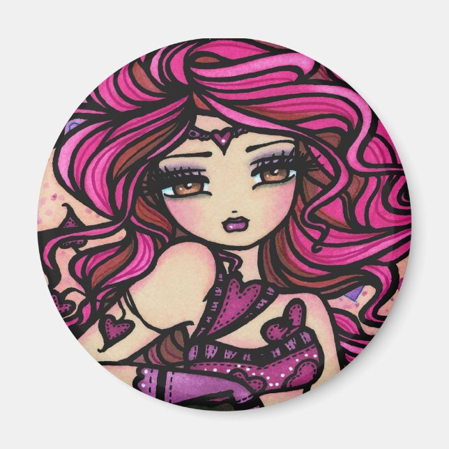 "Fragile Heart" Fairy Magnet (Vorne)