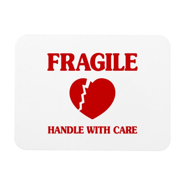 Fragile Herzinsuffizienz Magnet (Horizontal)