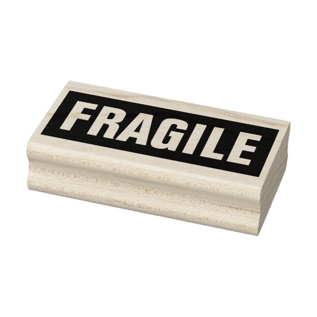 Fragile Mailing Gummistempel (Stempel)
