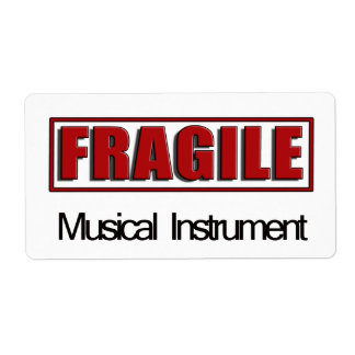 Fragile Musikinstrumentelle