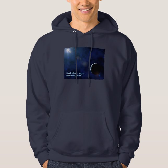 Fragile Planet Hoodie (Vorderseite)