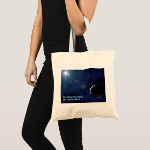 Fragile Planet Tote Bag Tragetasche