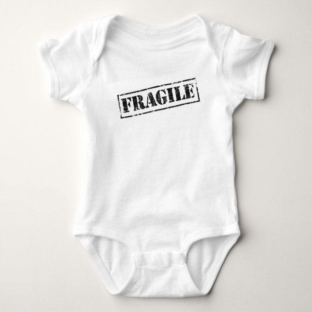 fragile Vintag Baby Strampler (Vorderseite)