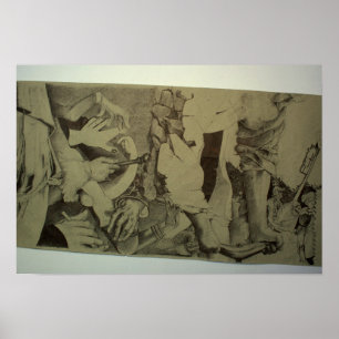 Fragment d'Arts Detail Roll by Pascale Baud Poster