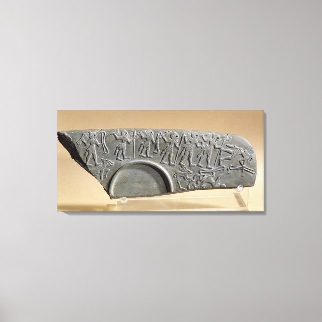 Fragment der Jägerpalette Leinwanddruck (Vorderseite)