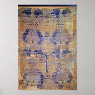 Fragment des 'Leichentuchs von St. Germain Poster