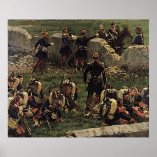 Fragment des Panoramas Poster