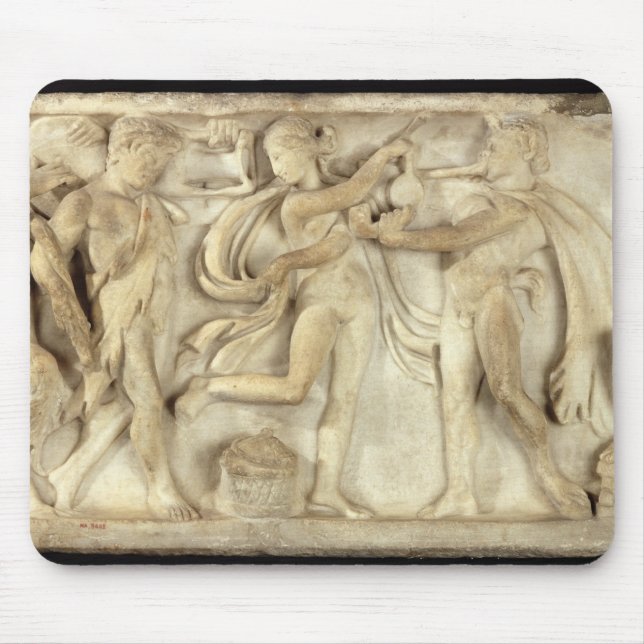 Fragment eines Sarkophags Mousepad (Vorne)