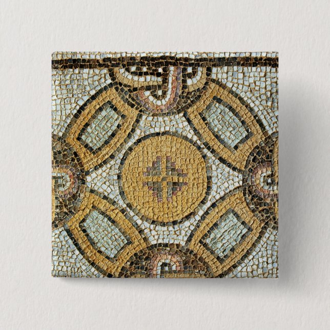 Fragment vom Boden der römischen Bäder Button (Vorderseite)