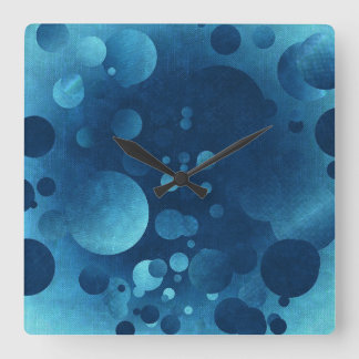 Fragment | Zazzle_Growshop. Quadratische Wanduhr