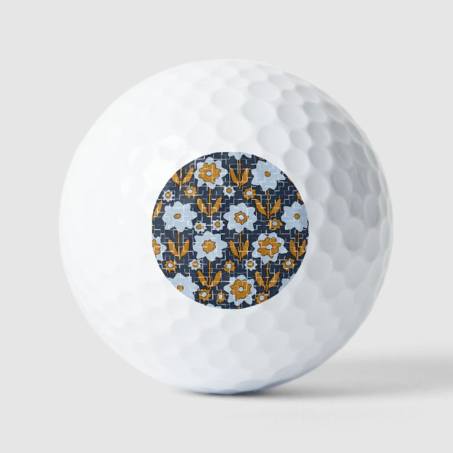 Fragmente der Blume Golfball (Vorderseite)