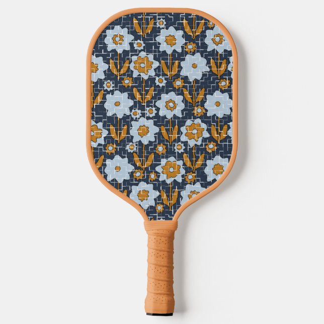 Fragmente der Blume Pickleball Schläger (Rückseite)