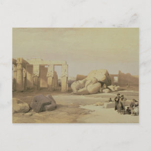 Fragmente des großen Kolossus Postkarte