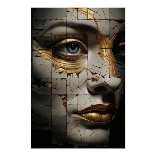 Fragmente des Selbst Glanz Poster (Vorderseite)