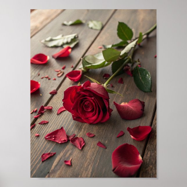 "Fragmente eines Blossoms" Poster (Vorne)