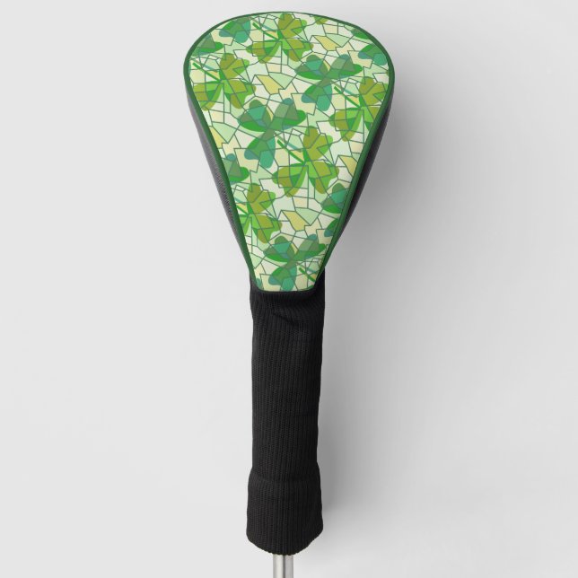 Fragmente von Kleeblättern Golf Headcover (Vorderseite)