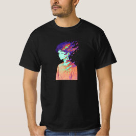 Fragmented Cosmos • Pieces of My Identity Drifting T-Shirt