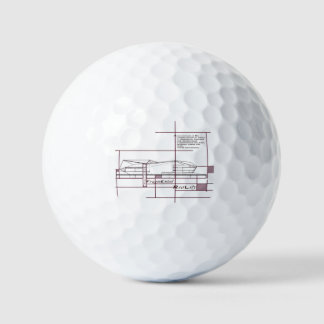 Fragmentierte Realität - architektonischer Ausdruc Golfball