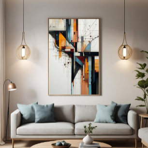 Fragmentierte Stadt Poster